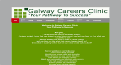 Desktop Screenshot of galwaycareersclinic.com